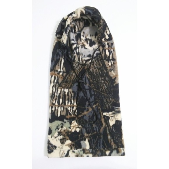 Unbranded Other - Camo Balaclava Hood Mask Brown Gray Black Hunting Outdoors Fleece Adjustable